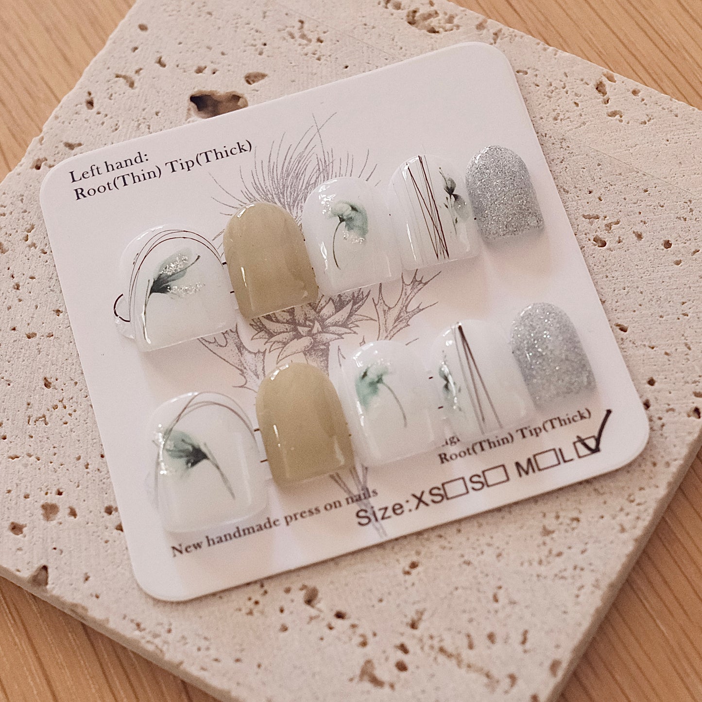Handmade Press On Nails - Mystic