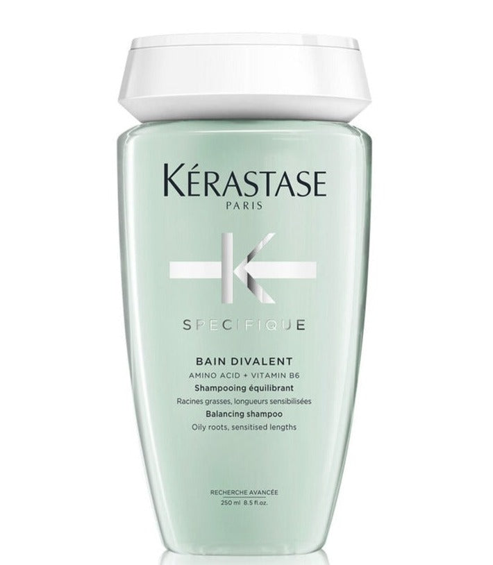 Kerastase Bain Divalent Specifique Balancing Shampoo For Oily Scalp , Dry Ends 250ml